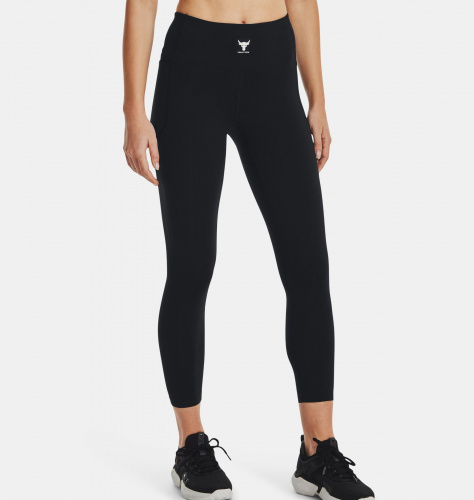 Clothing - Under Armour Project Rock Meridian Ankle Leggings | Fitness 